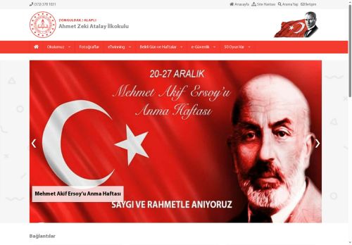 Ahmet Zeki Atalay İlkokulu - ZONGULDAK / ALAPLI