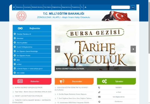 Alaplı İmam Hatip Ortaokulu - ZONGULDAK / ALAPLI