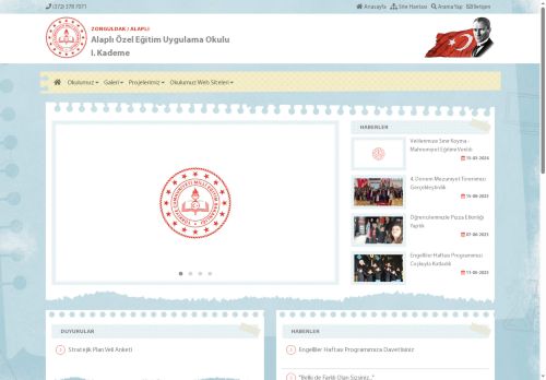 Alaplı Özel Eğitim Uygulama Okulu I. Kademe - ZONGULDAK / ALAPLI
