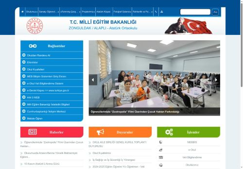 Atatürk Ortaokulu - ZONGULDAK / ALAPLI