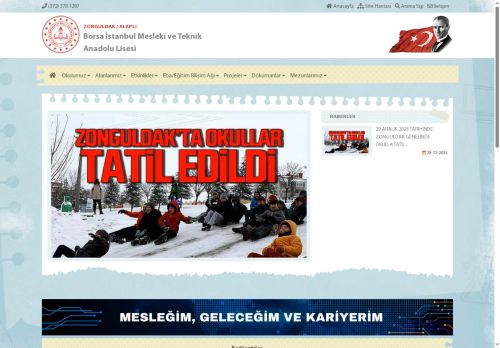 Borsa İstanbul Mesleki ve Teknik Anadolu Lisesi - ZONGULDAK / ALAPLI