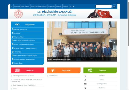 Cumhuriyet Ortaokulu - ZONGULDAK / ÇAYCUMA