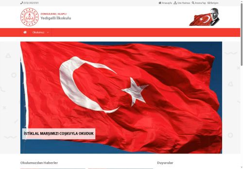 Yedigelli İlkokulu - ZONGULDAK / ALAPLI