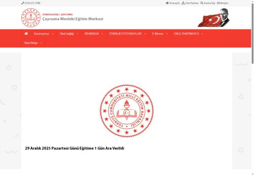 Çaycuma Mesleki Eğitim Merkezi - ZONGULDAK / ÇAYCUMA