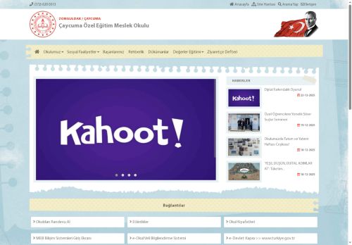 Çaycuma Özel Eğitim Meslek Okulu - ZONGULDAK / ÇAYCUMA