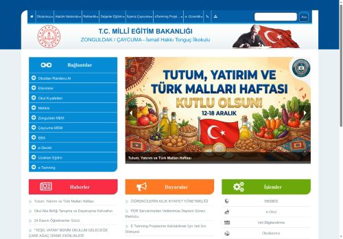 İsmail Hakkı Tonguç İlkokulu - ZONGULDAK / ÇAYCUMA