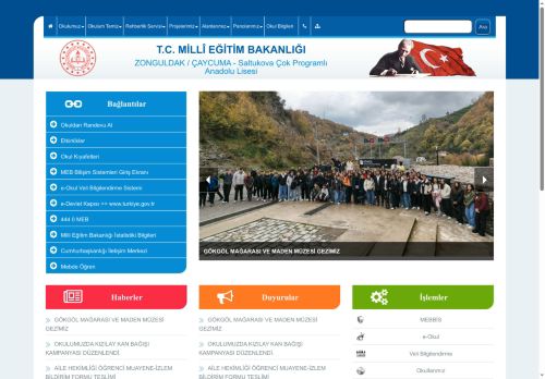 Saltukova Çok Programlı Anadolu Lisesi - ZONGULDAK / ÇAYCUMA