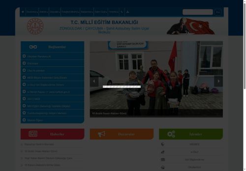 Şehit Astsubay Salim Uçar İlkokulu - ZONGULDAK / ÇAYCUMA