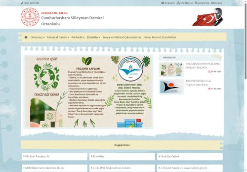 Cumhurbaşkanı Süleyman Demirel Ortaokulu - ZONGULDAK / EREĞLİ