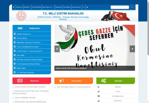 Köseler İbrahim İzmirlioğlu İlkokulu - ZONGULDAK / EREĞLİ