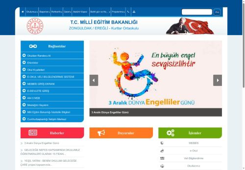 Kurtlar Ortaokulu - ZONGULDAK / EREĞLİ