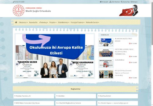 Merih Şuğle Ortaokulu - ZONGULDAK / EREĞLİ