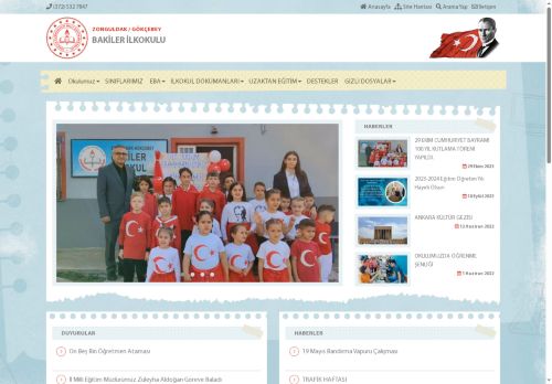 BAKİLER İLKOKULU - ZONGULDAK / GÖKÇEBEY