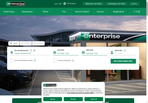 Enterprise Rent-A-Car | Araç Kiralama Sektörünün Dünya Lideri