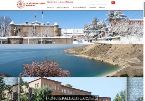 T.C. Kültür ve Turizm Bakanlığı - Bitlis İl Kültür ve Turizm Müdürlüğü