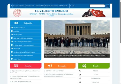 Terme Bülent Çavuşoğlu Anadolu Lisesi - DEĞERLER EĞİTİMİ "ÇEDES" PROJESİ NEDİR?