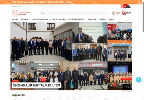 OSMANGAZİ İLÇE MİLLÎ EĞİTİM MÜDÜRLÜĞÜ - MEB BURSA