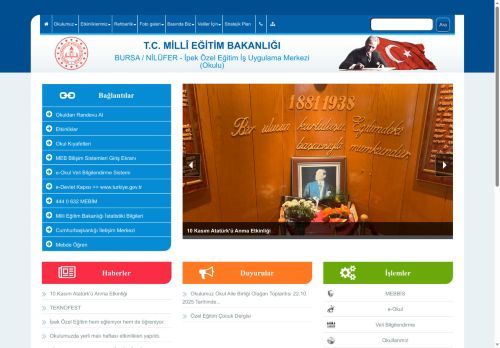 İpek Özel Eğitim İş Uygulama Merkezi (Okulu) - İpek Özel Eğitim hem eğleniyor hem de öğreniyor.