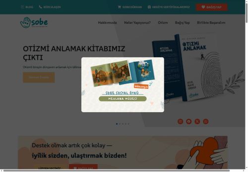 SOBE Vakfı - Otizmli Bireyler İçin Eğitim ve Gelişim Desteği