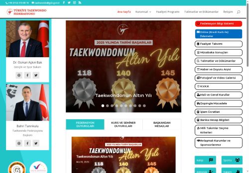 TÜRKİYE TAEKWONDO FEDERASYONU | TTF