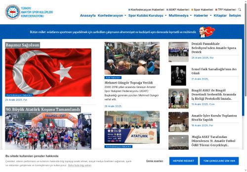 Türkiye Amatör Spor Kulüpleri Konfederasyonu - Ana Sayfa