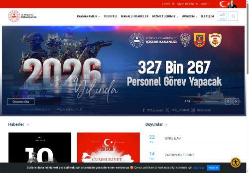 T.C. YUSUFELİ KAYMAKAMLIĞI