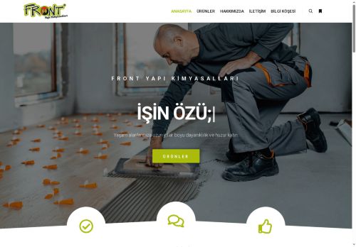 İşin Özü - Front Yapı Kimyasalları