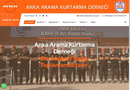 ANKA - Anka Arama Kurtarma Derneği - Ana Sayfa