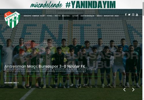 Bursaspor Kulübü Resmi İnternet Sitesi