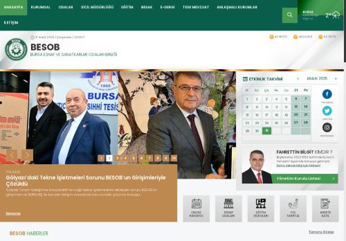 Bursa Esnaf ve Sanatkarlar Odaları Birliği - BESOB