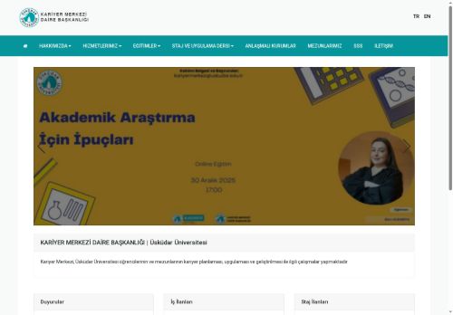 KARMER Eğitimleri | KARİYER MERKEZİ DAİRE BAŞKANLIĞI