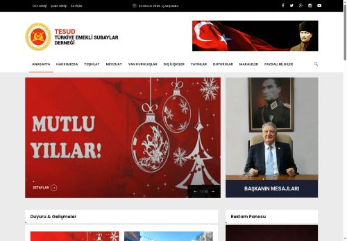 TÜRKİYE EMEKLİ SUBAYLAR DERNEĞİ - TESUD