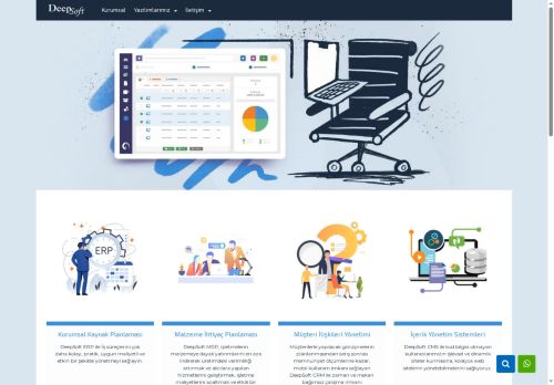 Deep Soft | Özel Yazılım, eTicaret ve Web Tasarım Hizmetleri