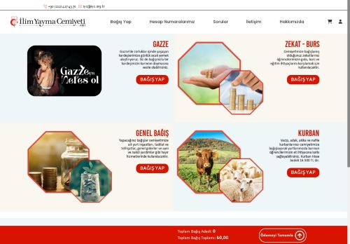 İlim Yayma Cemiyeti Online Bağış