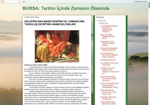 BURSA: Tarihin İçinde Zamanın Ötesinde: OĞUZ TÜRKLERİNİN KIZIK BOYU VE BURSA'DAKİ KIZIKLAR