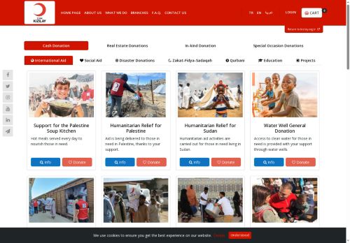 Türk Kızılay | Giriş Yap