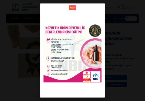 NBC Uygunluk Değerlendirme Eğitim