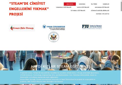 Kırmızı Biber Derneği – Haydi Kızlar STEAM Eğitimine!