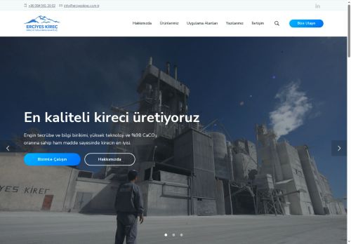 Erciyes Kireç - Ana Sayfa