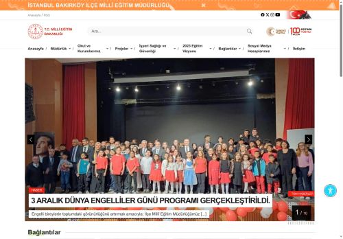 BAKIRKÖY İLÇE MİLLÎ EĞİTİM MÜDÜRLÜĞÜ - MEB İSTANBUL