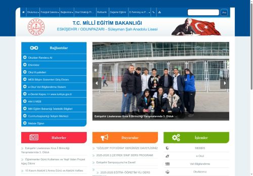 Süleyman Şah Anadolu Lisesi - ESKİŞEHİR / ODUNPAZARI