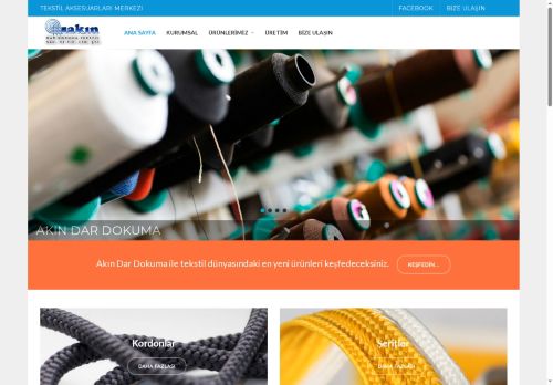 AKIN DAR DOKUMA TEKSTİL AKSESUARLARI