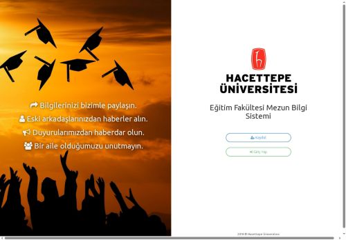 Eğitim Fakültesi Mezun Bilgi Sistemi - Anasayfa