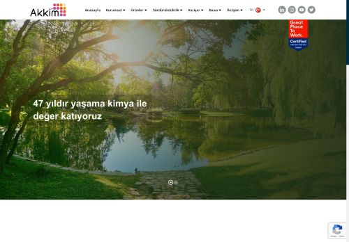 AKKİM – Türkiye’nin öncü kimya şirketi Akkim