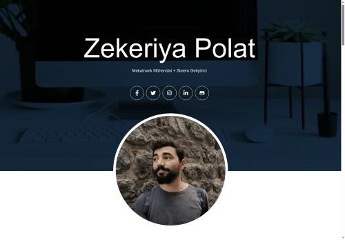 Zekeriya Polat – Mekatronik Mühendisi