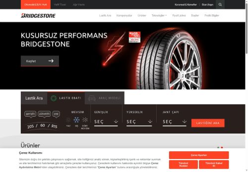 Kusursuz Performans Sunan Otomobil, SUV ve 4x4 Lastikler | Bridgestone