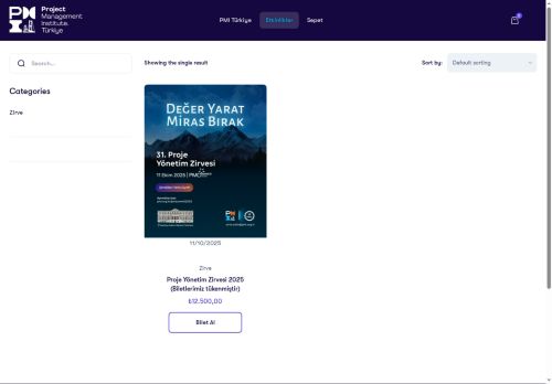 PMI TR Etkinlikleri - Etkinlikler