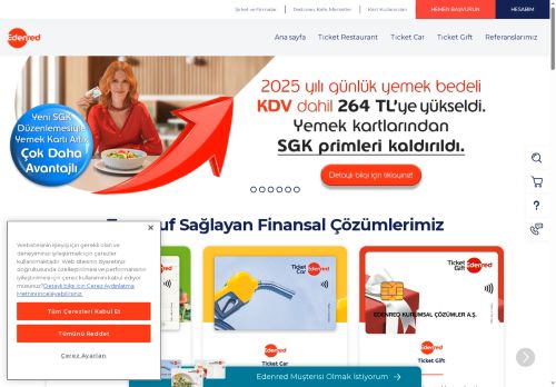 Edenred: Türkiye’nin En Çok Tercih Edilen Kurumsal Yemek Çözümü