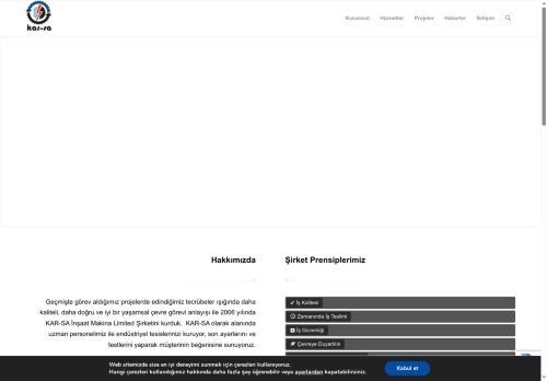 Kar-Sa İnşaat Makina Ltd. Şti. – 2006'dan Beri Kar-Sa