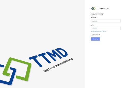 Üye & Doküman Yönetim Sistemi - TTMD PORTAL